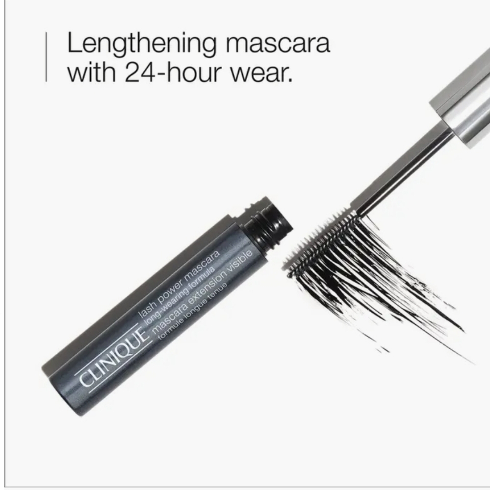🌺Clinique Lash Power Mascara Extension Long-Wearing Formula Black Onyx - Picture 4 of 6